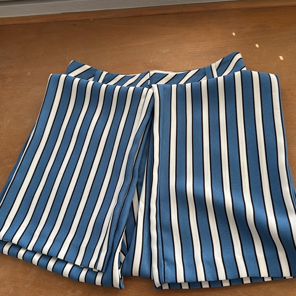 TopShop striped palazzo pants NWOT - Picture 7 of 7